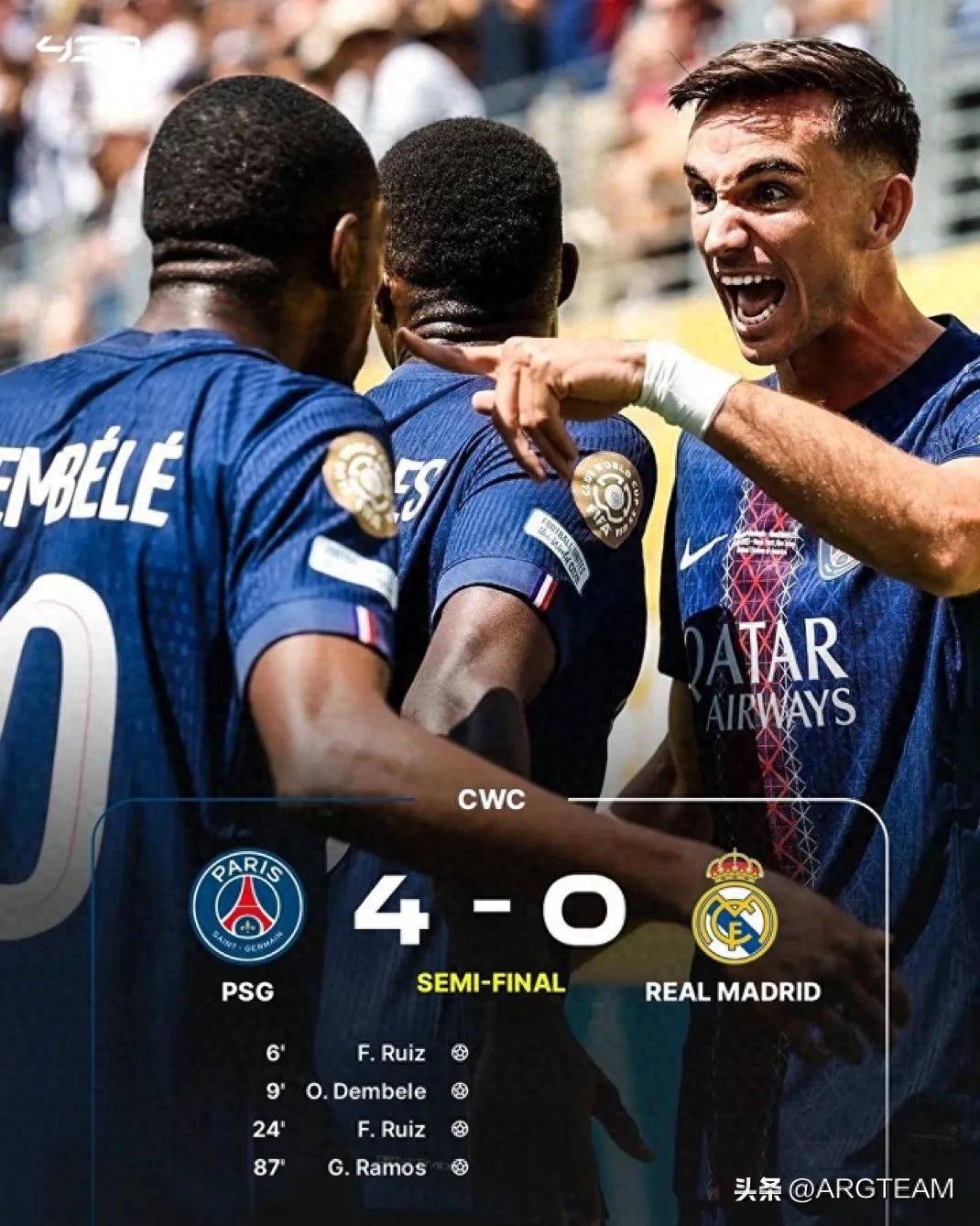 迪马利亚独中两元，帮助巴黎晋级欧冠半决赛！的简单介绍