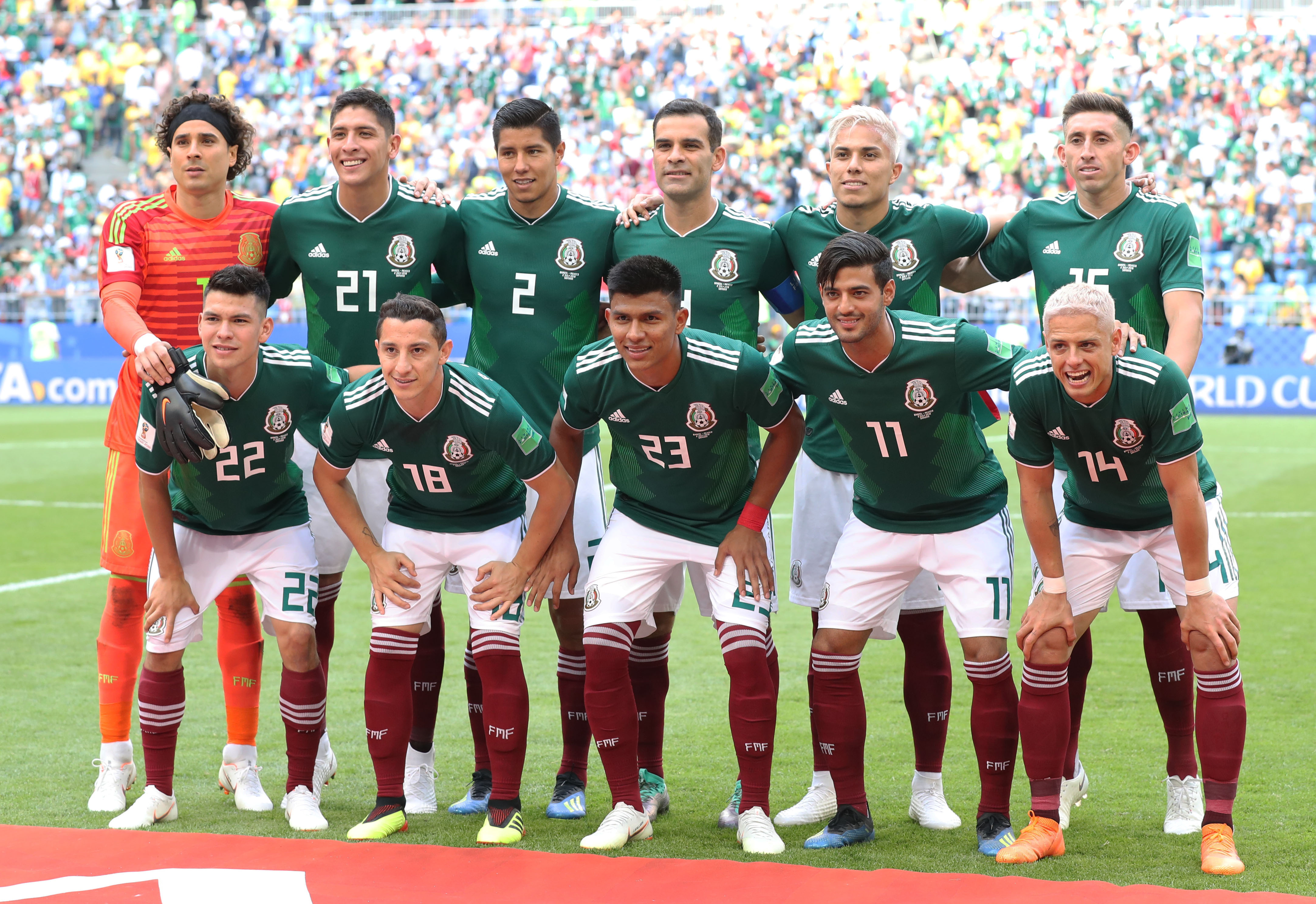 关于墨西哥足球队备战全球比赛的信息