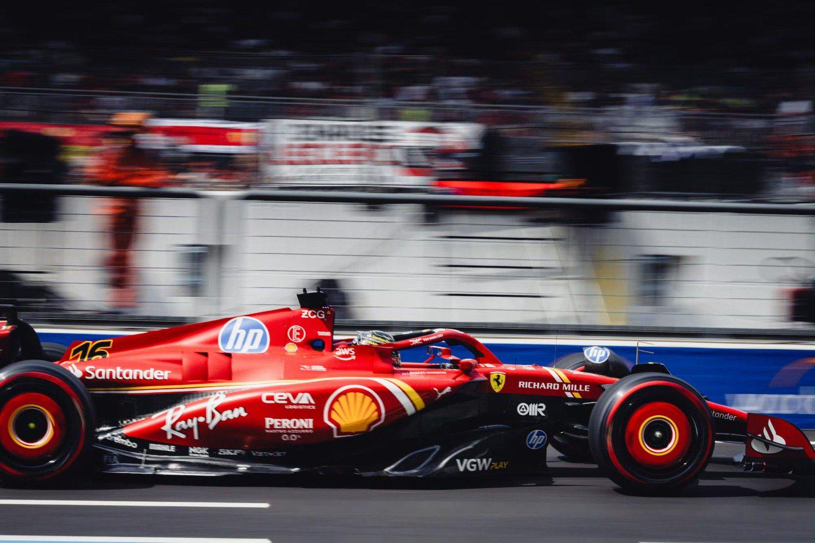 哈斯车队鏖战索伯车队,勒克莱尔点燃赛场 哈斯车队鏖战索伯车队,勒克莱尔点燃赛场